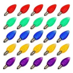 Vickerman Christmas Light Bulb Replacement (25 Pack) (257869) -Philips Xmas Sales 00718md