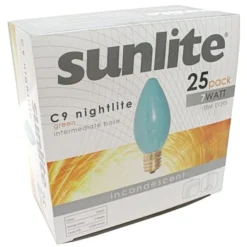 Sunlite Christmas Light Bulb Replacement (25 Pack) (01295) -Philips Xmas Sales 01295Boxmd