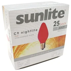 Sunlite Christmas Light Bulb Replacement (25 Pack) (01310) -Philips Xmas Sales 01310Boxmd