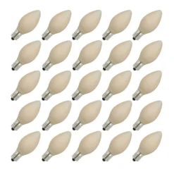 Vickerman Christmas Light Bulb Replacement (25 Pack) (022900)