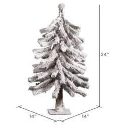 Vickerman Unlit Artificial Christmas Tree (025819) -Philips Xmas Sales 0258192md