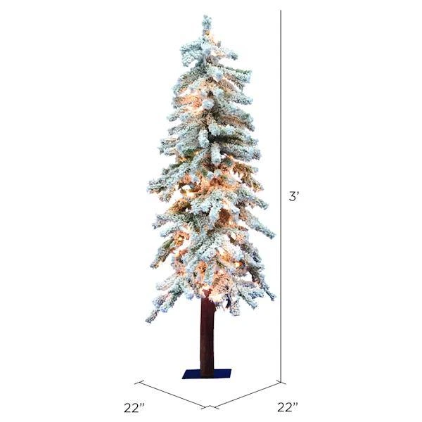 Vickerman Pre-Lit Artificial Christmas Tree (03746) 6 Vickerman Pre-Lit Artificial Christmas Tree (03746) - Image 4