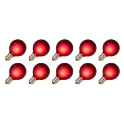 Vickerman Christmas Replacement Light Bulb (10 Pack) (09091)