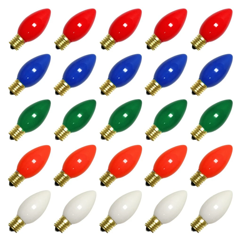 Litesource Christmas Light Bulb Replacement (25 Pack) (59006) 3 Litesource Christmas Light Bulb Replacement (25 Pack) (59006)