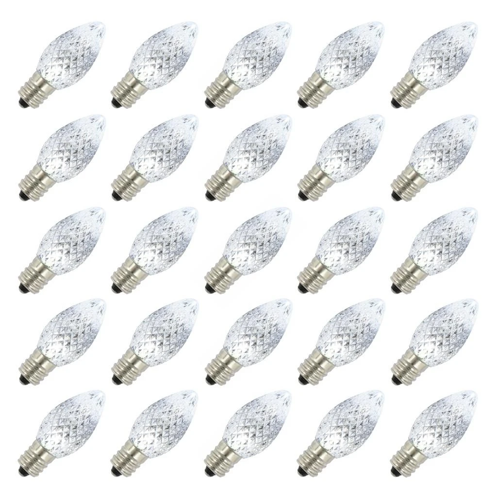 Vickerman Christmas Light Bulb Replacement (25 Pack) (156759) 3 Vickerman Christmas Light Bulb Replacement (25 Pack) (156759)