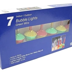 Vickerman Christmas Bubble Light Set (17179) -Philips Xmas Sales 17179Boxmd