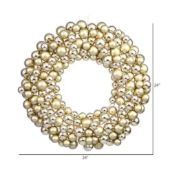 Vickerman Unlit Christmas Ornament Wreath (24747) -Philips Xmas Sales 247472md