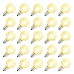 Vickerman Christmas Light Bulb Replacement (25 Pack) (25796)