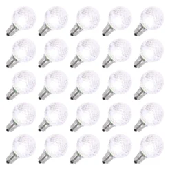 Vickerman Christmas Light Bulb Replacement (25 Pack) (25805)