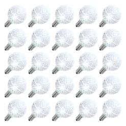 Vickerman Christmas Light Bulb Replacement (25 Pack) (25811)