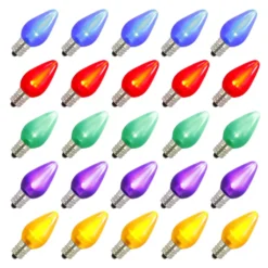 Vickerman Christmas Light Bulb Replacement (25 Pack) (25828)