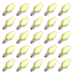 Vickerman Christmas Light Bulb Replacement (25 Pack) (25829)
