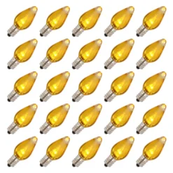 Vickerman Christmas Light Bulb Replacement (25 Pack) (25879)