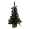 Vickerman Pre-Lit Artificial Christmas Tree With Gold Glitter Tip Pine Cones (30190)