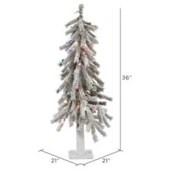 Vickerman Pre-Lit Artificial Christmas Tree (31022) -Philips Xmas Sales 310222md