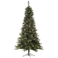 Vickerman Unlit Artificial Christmas Tree With Pine Cones (328149)