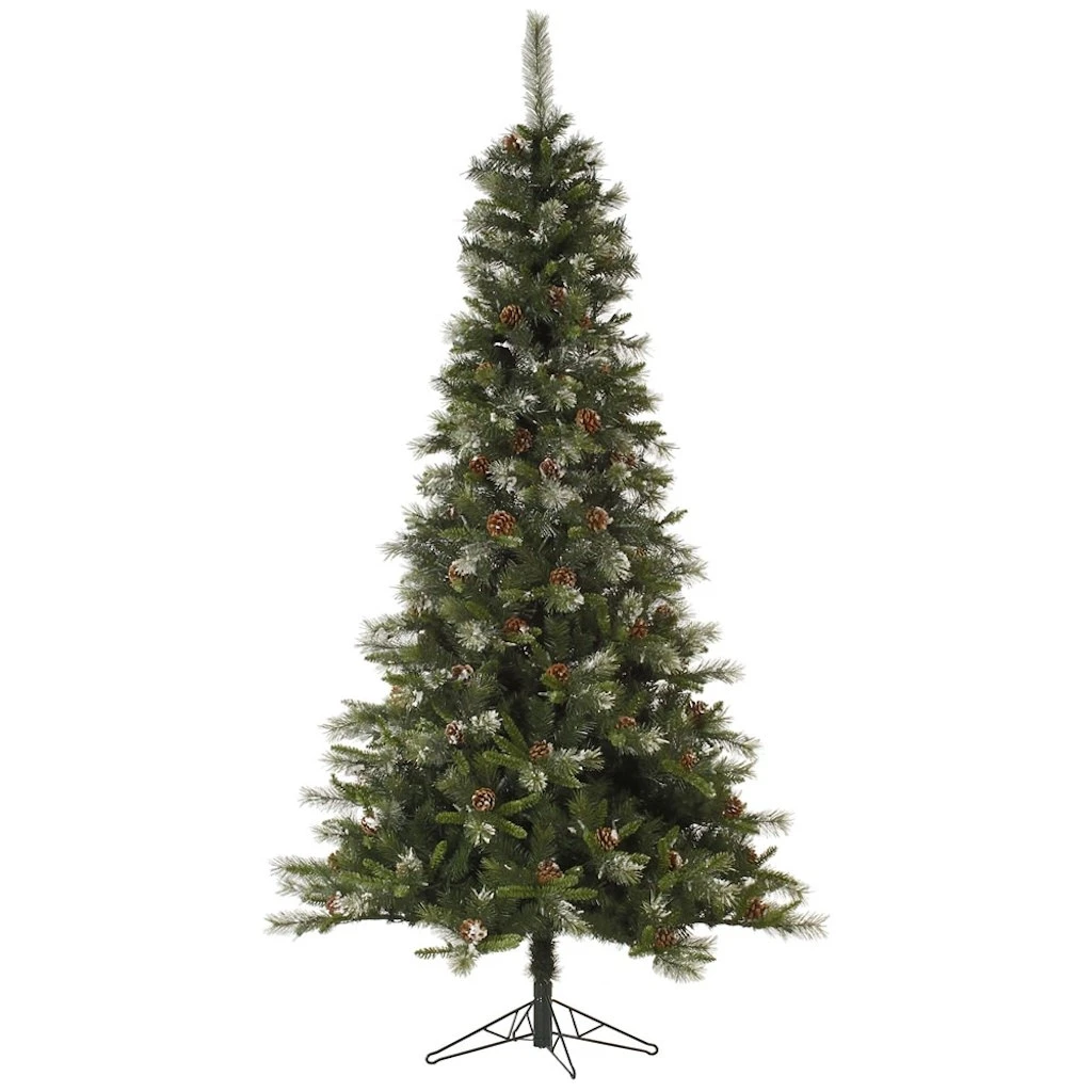 Vickerman Unlit Artificial Christmas Tree With Pine Cones (328149) 3 Vickerman Unlit Artificial Christmas Tree With Pine Cones (328149)