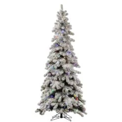 Vickerman Pre-Lit Artificial Christmas Tree (Includes On / Off Foot Switch) (32855)