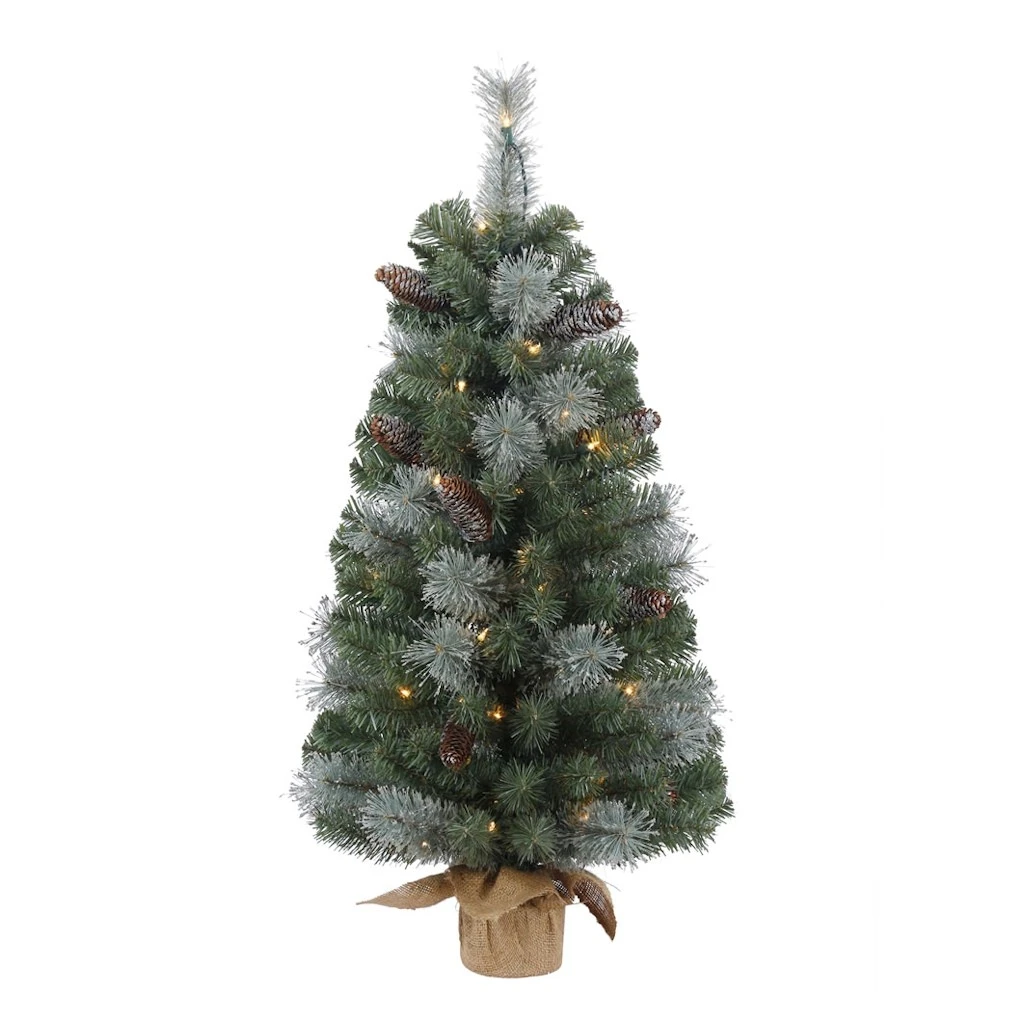 Vickerman Pre-Lit Artificial Christmas Tree (370063) 3 Vickerman Pre-Lit Artificial Christmas Tree (370063)