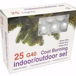 Sival Christmas Light String Set (40251) -Philips Xmas Sales 40251Boxmd