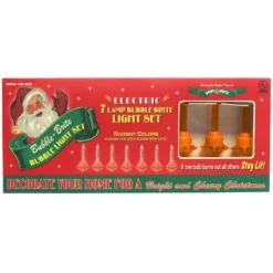 Christopher Radko Christmas Bubble Light Set (43293) -Philips Xmas Sales 43293boxamd