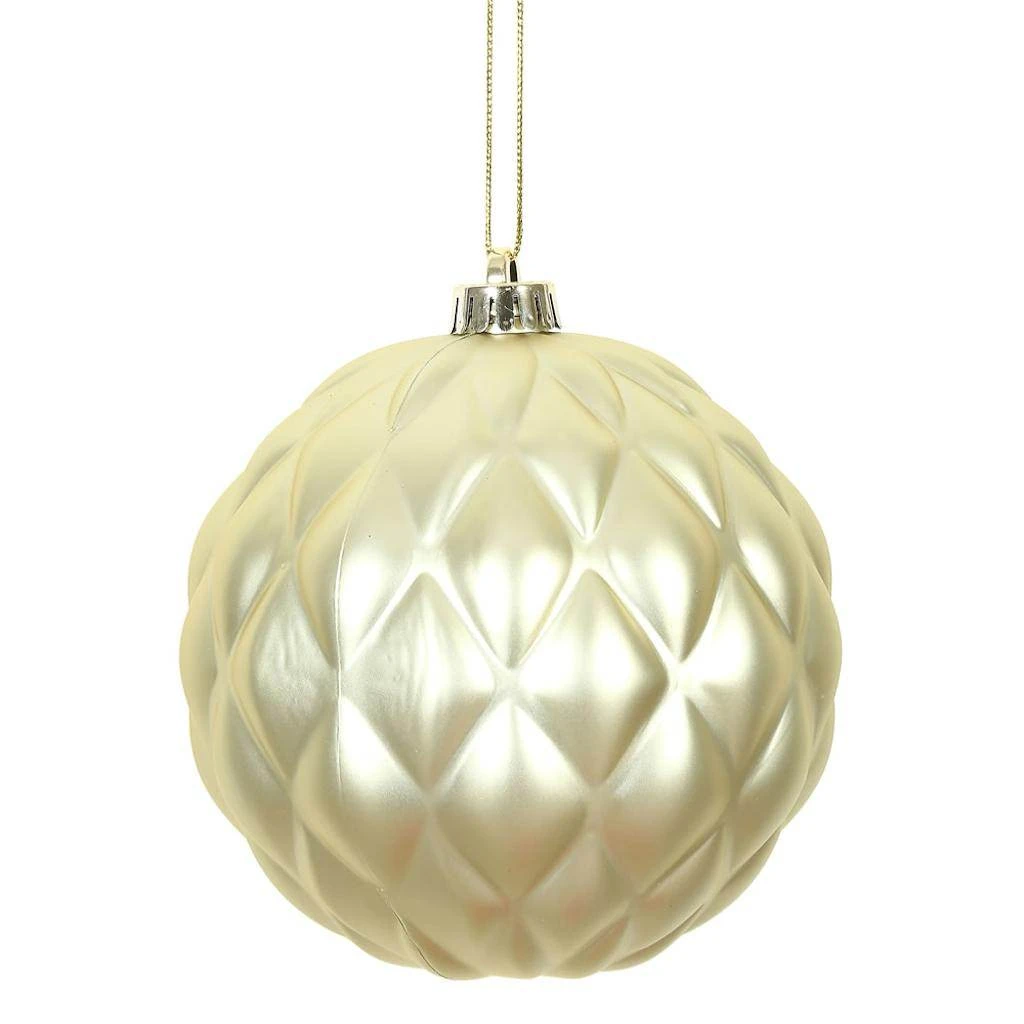 Vickerman Christmas Tree Ornament (4 Pack) (473207) 3 Vickerman Christmas Tree Ornament (4 Pack) (473207)