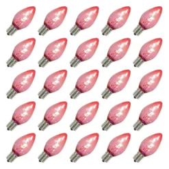 Vickerman LED Christmas Light Bulb Replacement (25 Pack) (509685)