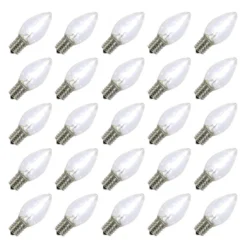 Vickerman LED Christmas Light Bulb Replacement (25 Pack) (509722)