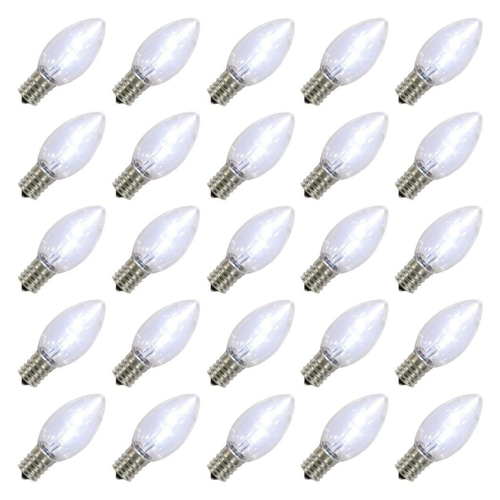 Vickerman LED Christmas Light Bulb Replacement (25 Pack) (510056) 3 Vickerman LED Christmas Light Bulb Replacement (25 Pack) (510056)