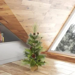 Vickerman Unlit Artificial Christmas Tree (553589) -Philips Xmas Sales 553589addmd