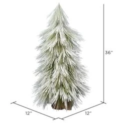Vickerman Unlit Artificial Christmas Tree (554210) -Philips Xmas Sales 5542102md