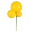 18" - Yellow - Pick - Christmas Decoration (3 Pack) -Philips Xmas Sales 593639lg