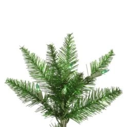 Vickerman Pre-Lit Artificial Christmas Tree (Includes On/Off Foot Switch) (28360) -Philips Xmas Sales Tinsel20Green20Branchmd