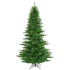 Vickerman Pre-Lit Artificial Christmas Tree (Includes On/Off Foot Switch) (28360) -Philips Xmas Sales Tinsel20Green20Firmd