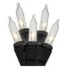 Vickerman Christmas Light String Set (20830) -Philips Xmas Sales XMasBlackWireClearBulblg 1