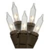 Vickerman Christmas Light String Set (31321) -Philips Xmas Sales XMasBrownWireClearBulblg